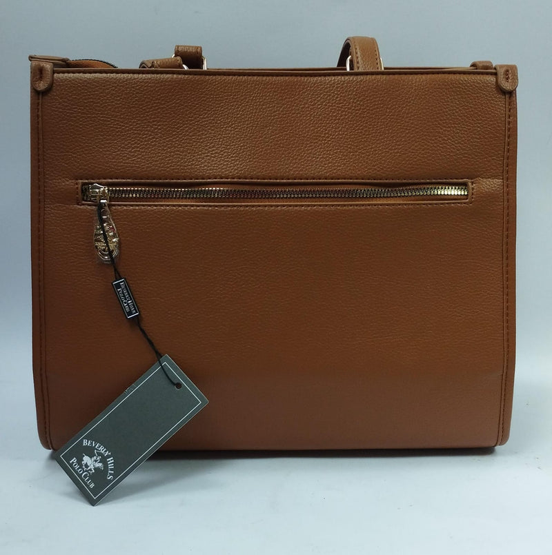 borsa donna beverly hills polo clu bh-3870 brown