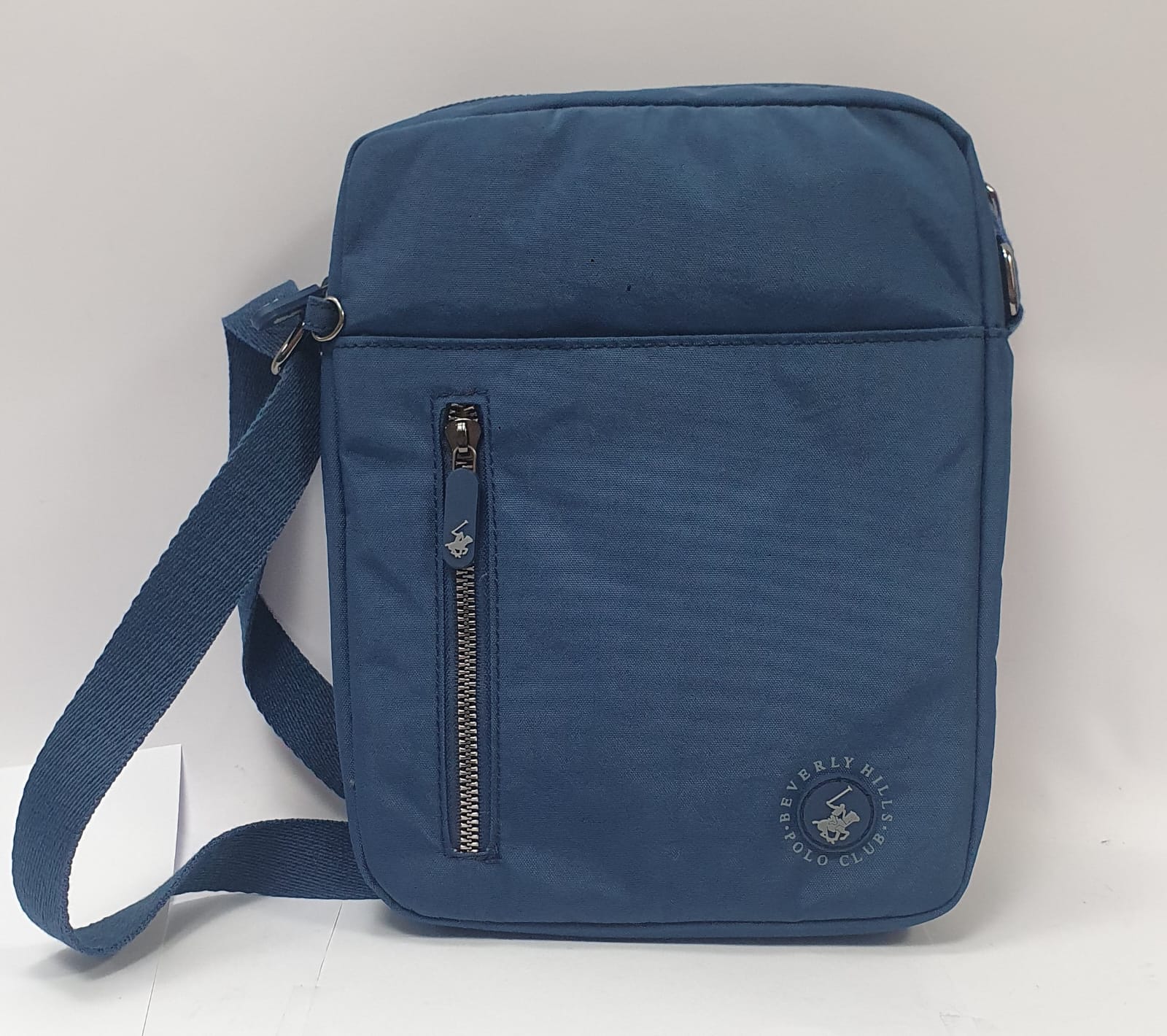 BORSELLO UOMO DI BEVERLY HILLS POLP CLUB BH-3952G NERO/ BLU/ BEIGE