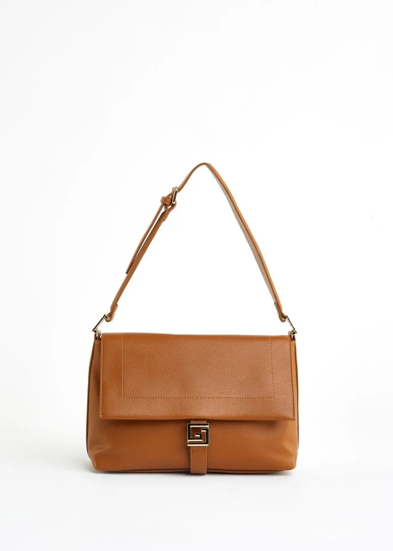 borsa donna di gaudì V4AE-11611  nero/ marrone/ crema