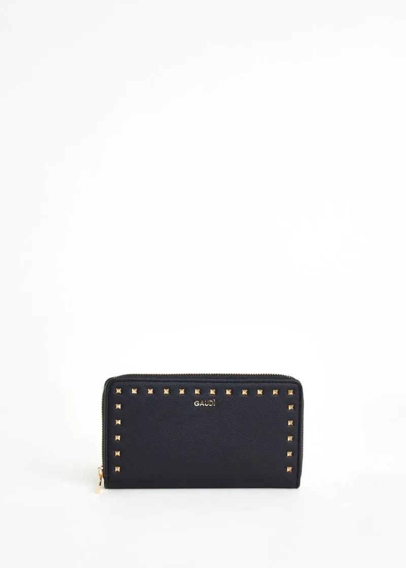 portafoglio donna di gaudì V4AE-11628 bianco, marrone, azzurro, nero