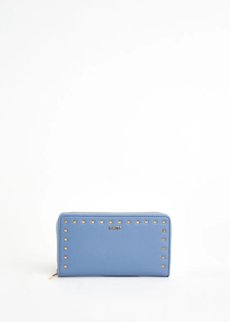 portafoglio donna di gaudì V4AE-11628 bianco, marrone, azzurro, nero