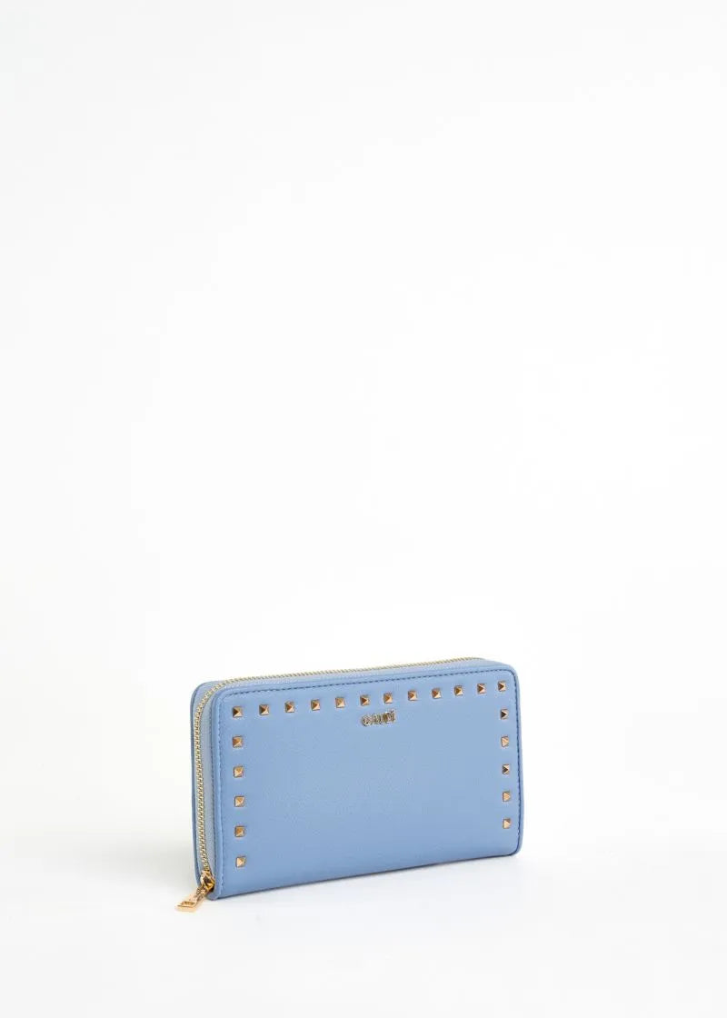 portafoglio donna di gaudì V4AE-11628 bianco, marrone, azzurro, nero