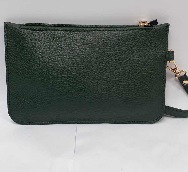 pochette donna beverly hills polo club bh-3526 bordò / nero/ verde / cuoio