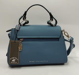 borsa donna beverly hills polo club bh-4202 azzurro