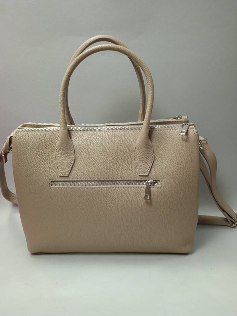 Borsa donna Gai mattiolo MJ0072.102 beige/ bianca