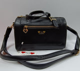 borsa a bauletto donna della linea Love to Love art LO-252 nero/ vinaccio/ toupe/ azzurro verde/ verde militare/ rosso