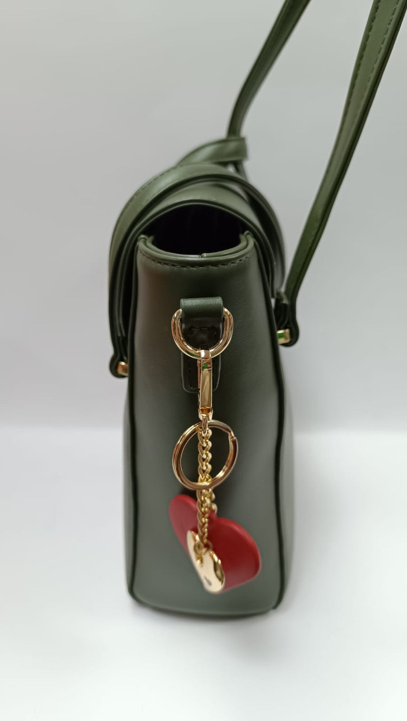 borsa a tracolla donna  love to love art. LO-220 verde