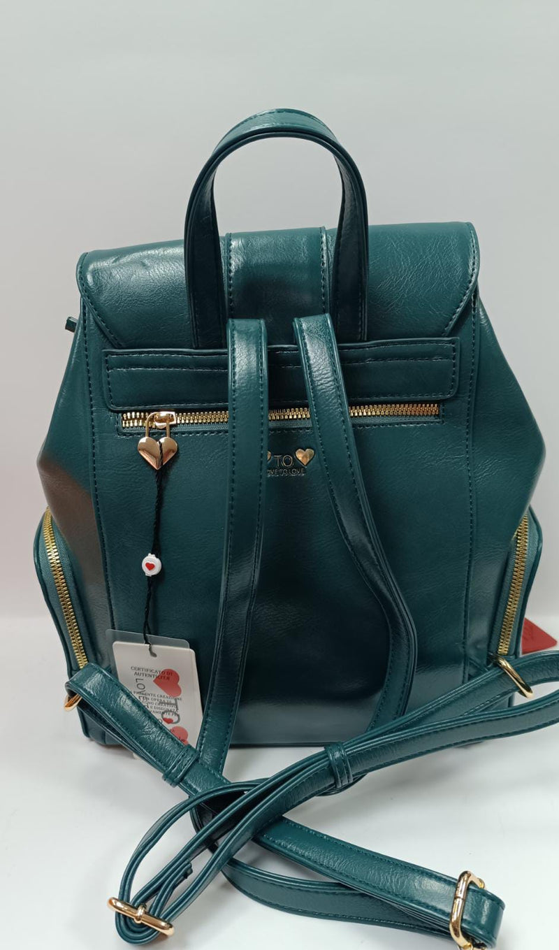 Zaino donna linea Love to Love art. LO-282 petrolio