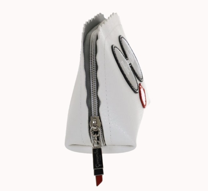 beauty case donna / necessaire be chic nero/ bianco misura M/L cod.61381 / 61383