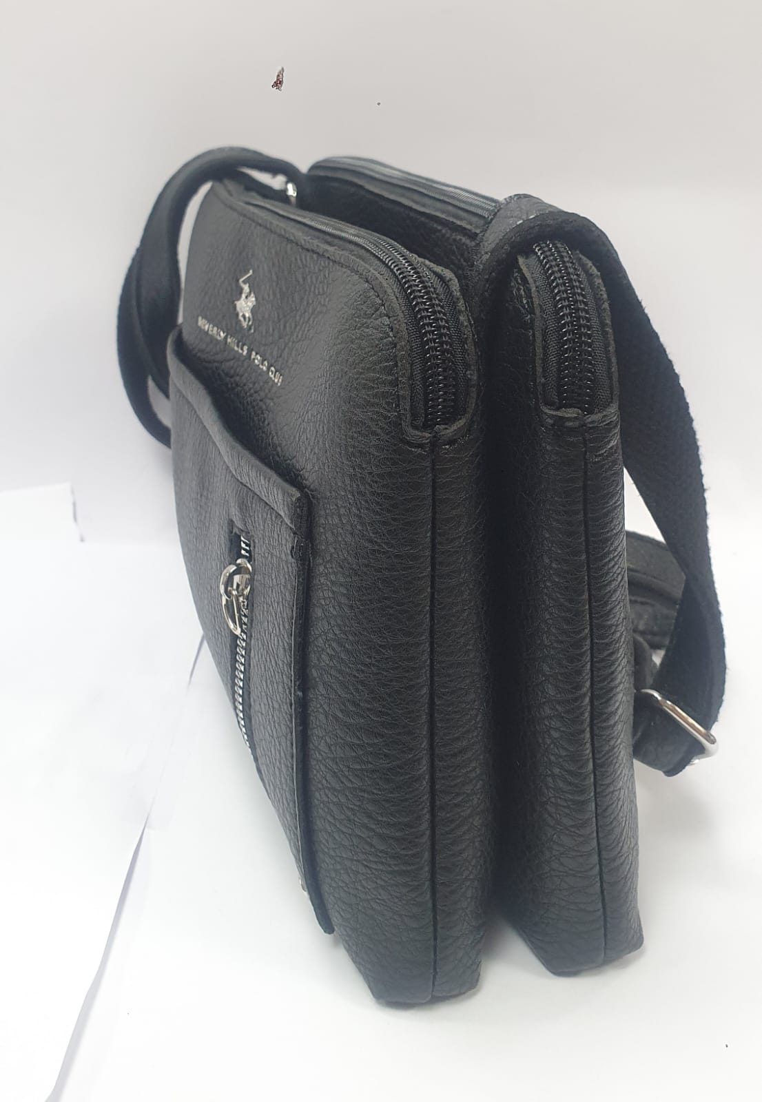 borsa a traolla di beverly hills polo club bh-3948 nero/ arancio