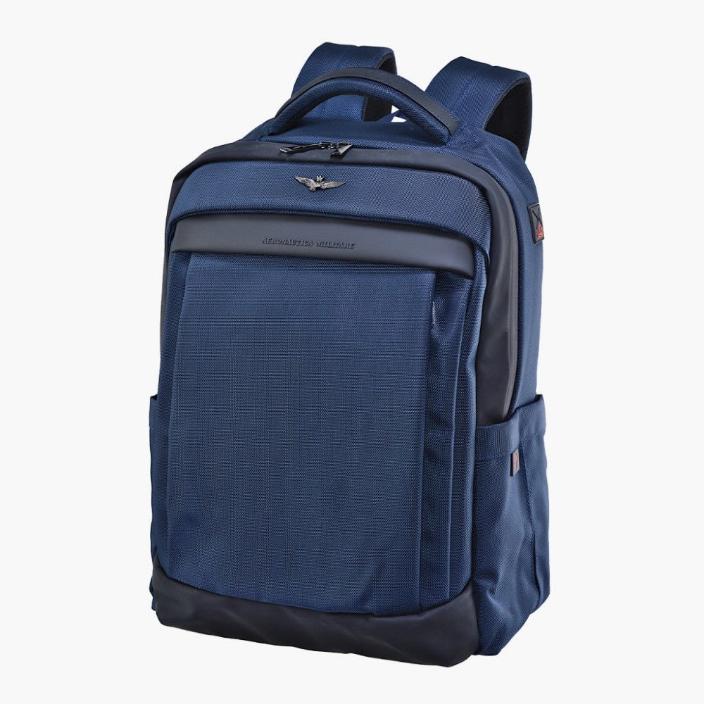 Zaino da uomo di aeronautica militare am-504 nero, blu