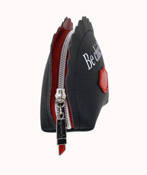 Pouch donna di camomilla milano cod. 61372 nero/ bianco taglia S