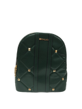 zaino donna di roncato verde con borchie in oro