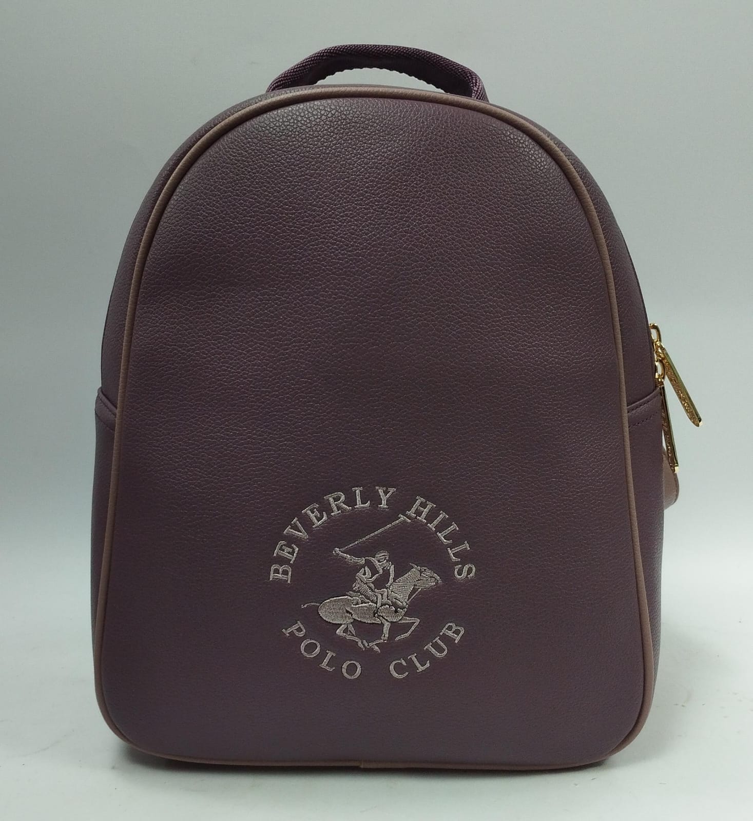 beverly hills polo club zaino donna bh-4262 aubergine/nero
