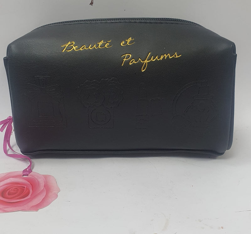 necessaire beauty parfums di camomilla mmilano nero / rosso