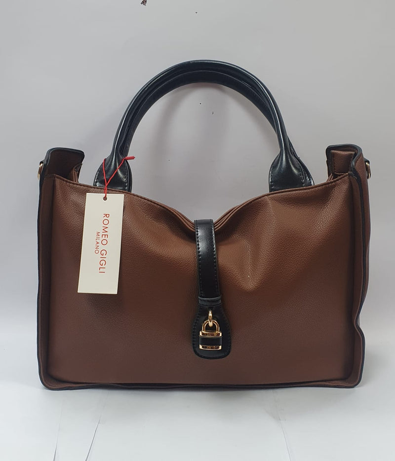 ROMEO GIGLI BORSA DONNA B2587 306 SELLA NERO