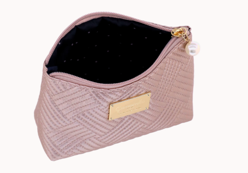 busta/ beauty case donna S cortina col rosa di camomilla milano cod 61001