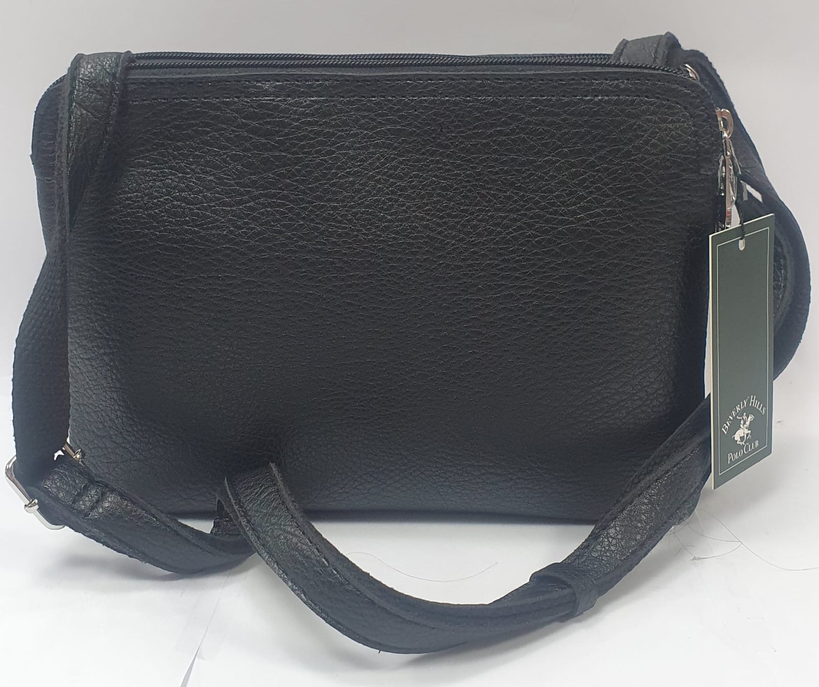 borsa a traolla di beverly hills polo club bh-3948 nero/ arancio