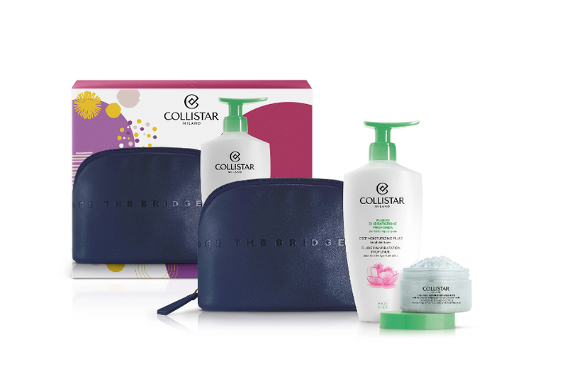 Cofanetto Collistar Fluido di idratazione profonda 40mml + talasso scrub energizzante 150 ml