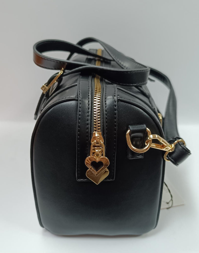 borsa a bauletto donna della linea Love to Love art LO-252 nero/ vinaccio/ toupe/ azzurro verde/ verde militare/ rosso