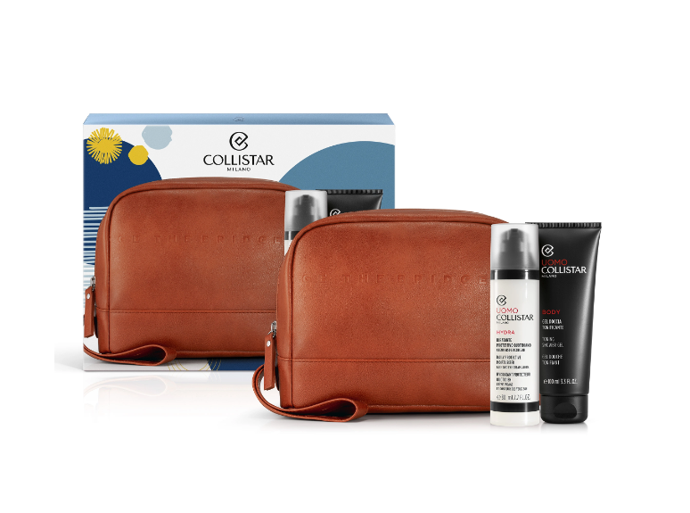 Cofanetto Collistar uomo crema idratante protettivo quotidiano 80 ml + gel doccia 100ml