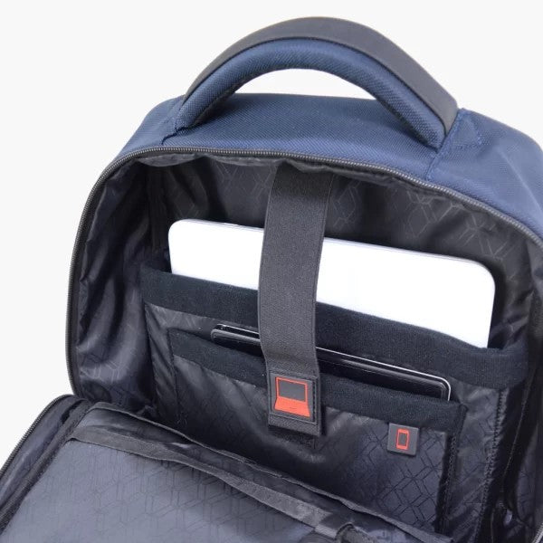 Zaino da uomo di aeronautica militare am-504 nero, blu