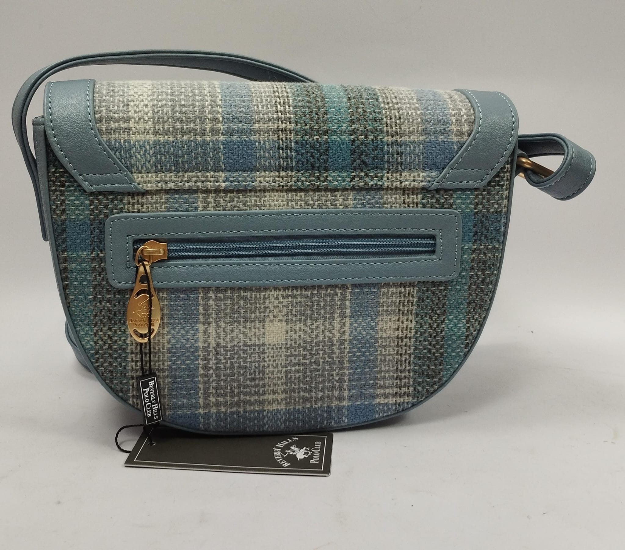beverly hills polo club bh-4252 azzurro/ cuoio