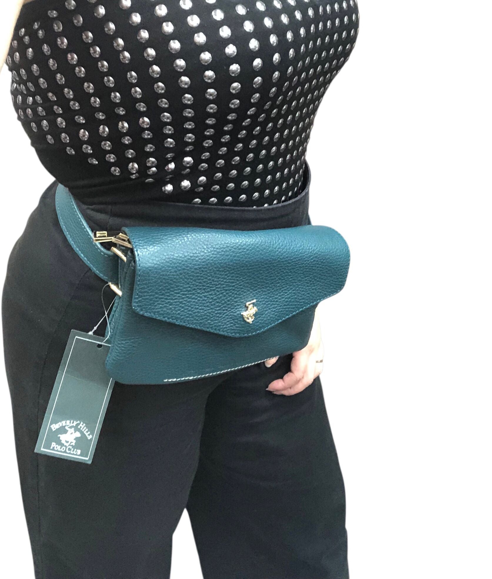 Borsa / marsupio donna beverly hills polo club bh-2335 ottanio