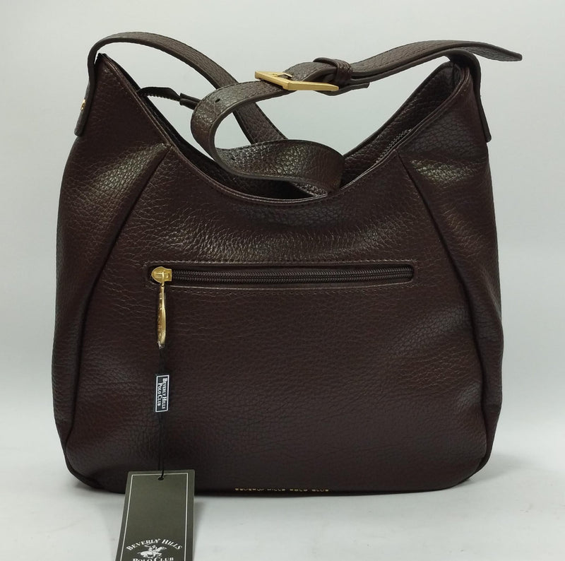 borsa donna beverly hills polo club bh-4291 marrone/ nero