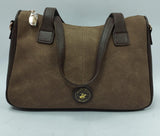 borsa donna beverly hills polo club bh-4321 dark brown/ verde