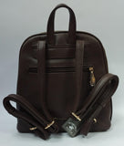 zaino donna beverly hills polo club bh-4322 dark brown/ verde