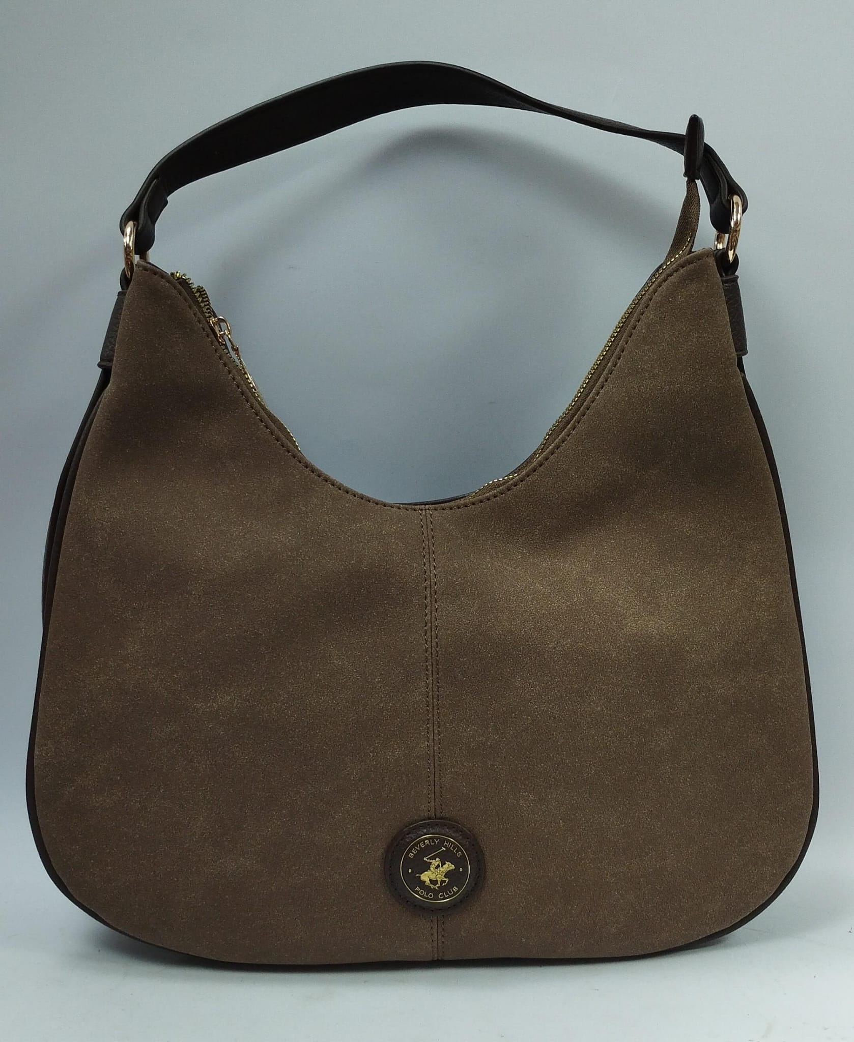 borsa donna beverly hills polo club bh-4320 dark brown