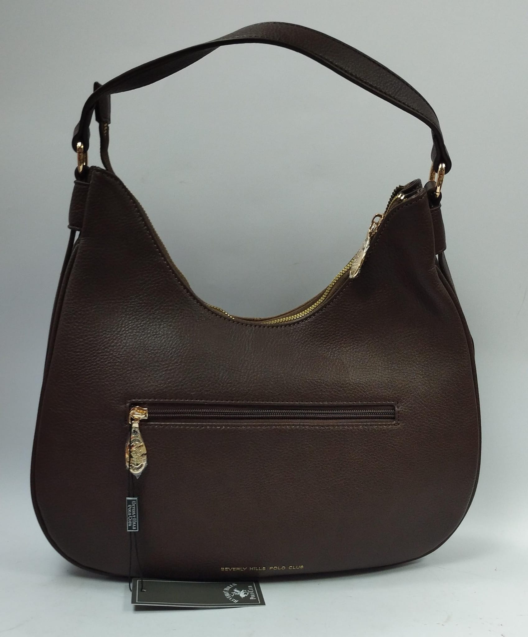 borsa donna beverly hills polo club bh-4320 dark brown