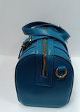 borsa a bauletto donna della linea Love to Love art LO-252 nero/ vinaccio/ toupe/ azzurro verde/ verde militare/ rosso