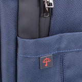 Zaino da uomo di aeronautica militare am-504 nero, blu