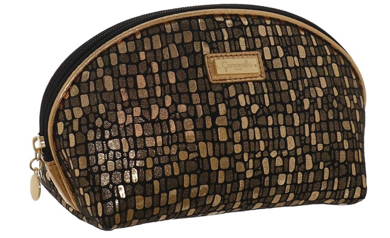 beauty donna camomilla milano pouch taglia M/ L oro art cod. 61123 / 61121