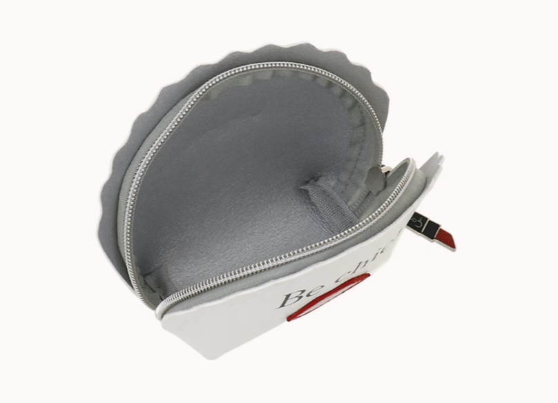 Pouch donna di camomilla milano cod. 61372 nero/ bianco taglia S