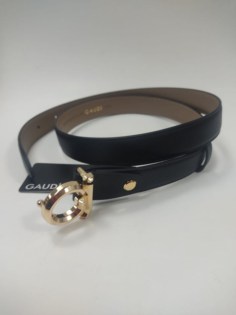 cintura donna di gaudì V4A3-11596 nero/ marrone