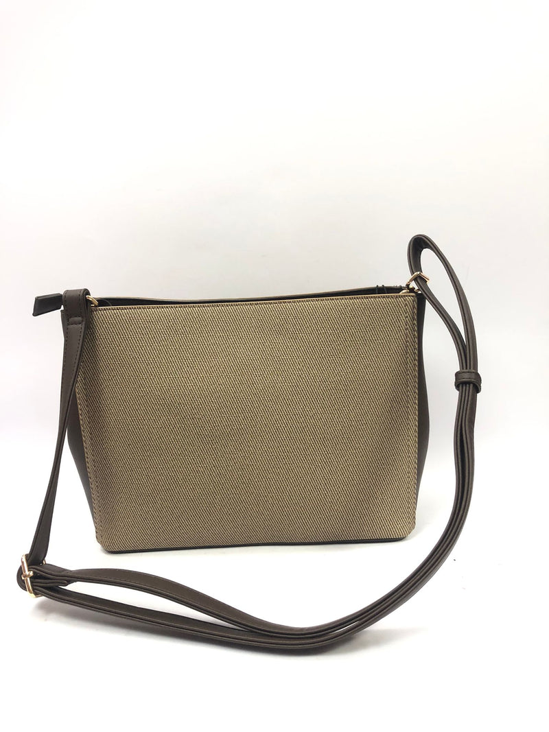 borsa donna beverly hiills polo club bh-4212 beige/ nero