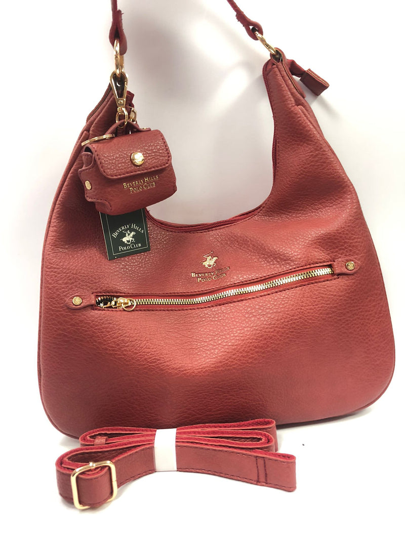 borsa donna beverly hlls polo club bh-4351 rosso