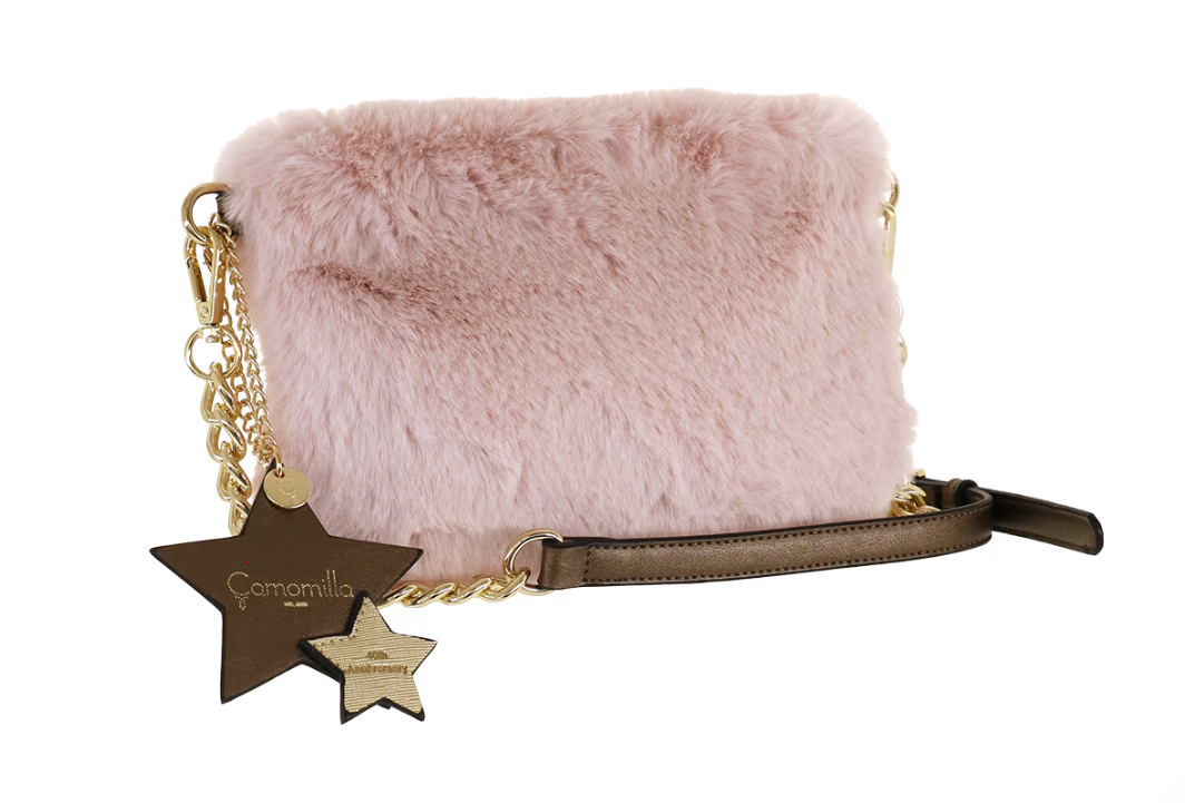 tracolla donna di camomilla milano olga Cod. 61177 beige/ azzurro/ rosa/ nero