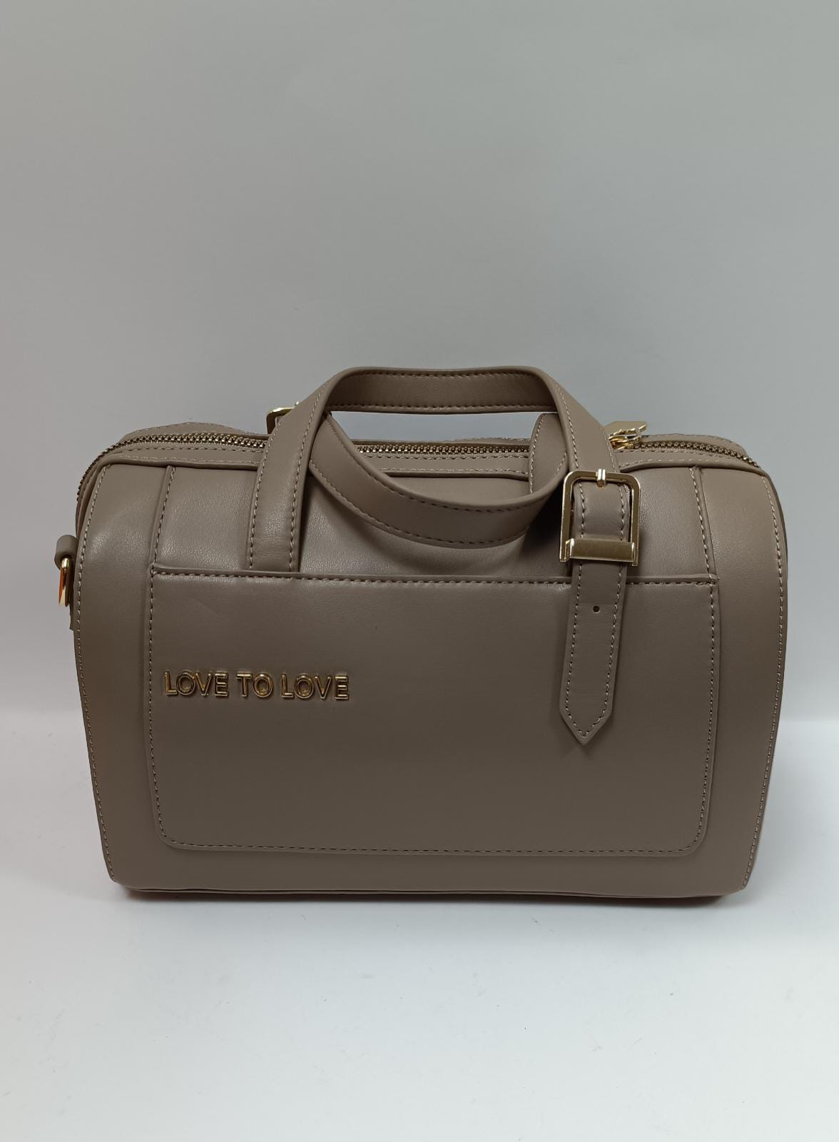 borsa a bauletto donna della linea Love to Love art LO-252 nero/ vinaccio/ toupe/ azzurro verde/ verde militare/ rosso