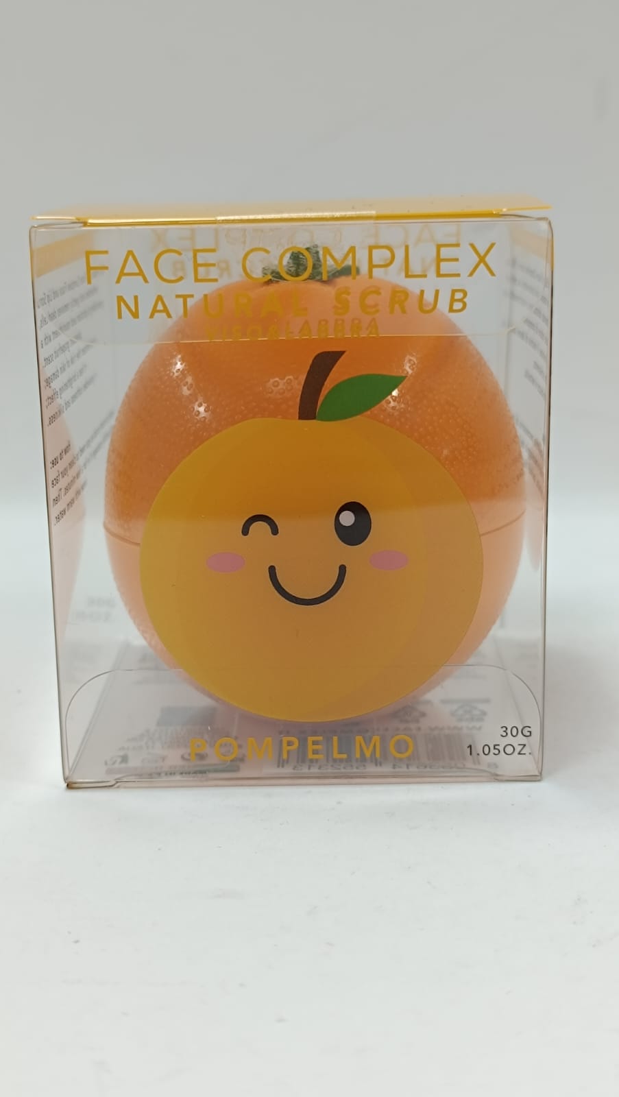Scrub viso-labbra di face complex Pompelmo/ limone/ pera/ pesca/ mela