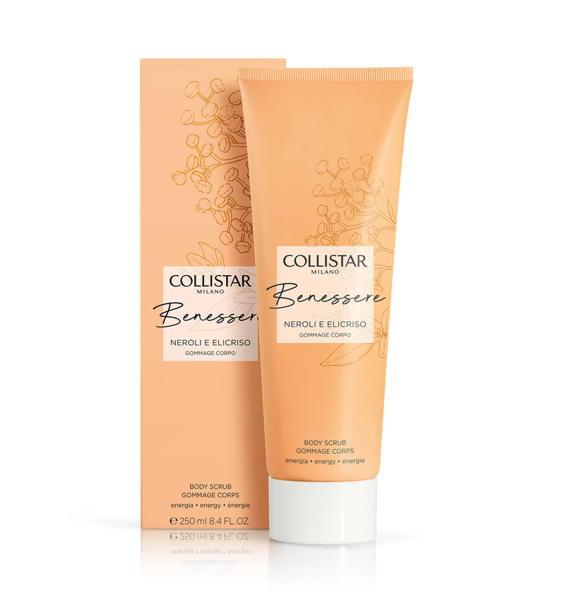 gommage corpo di collistar benessere neroli e elicriso 250ml