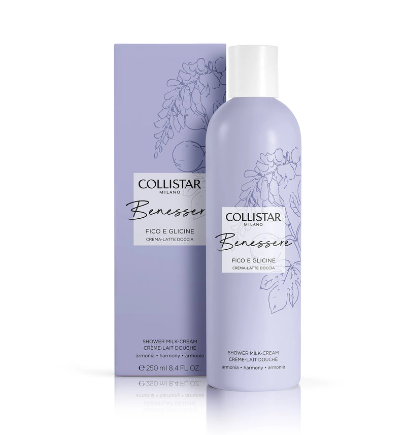 crema-latte doccia collistar benessere fico e glicine