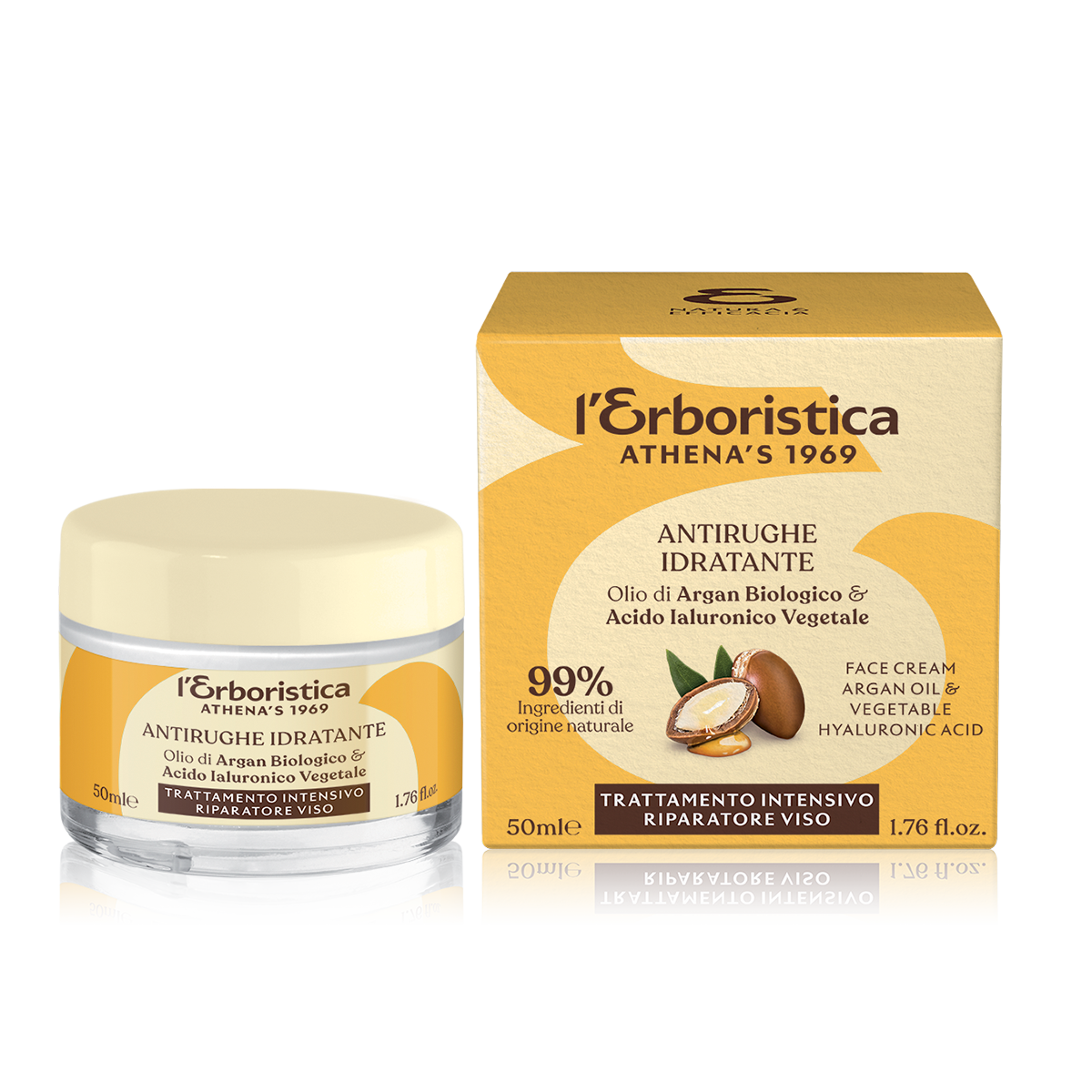 tratamento intensivo riparatore viso di l'erboristica 50ml