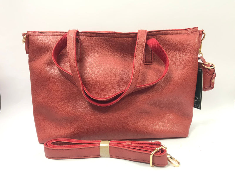 borsa donna beverly hills polo club bh-4350 rosso