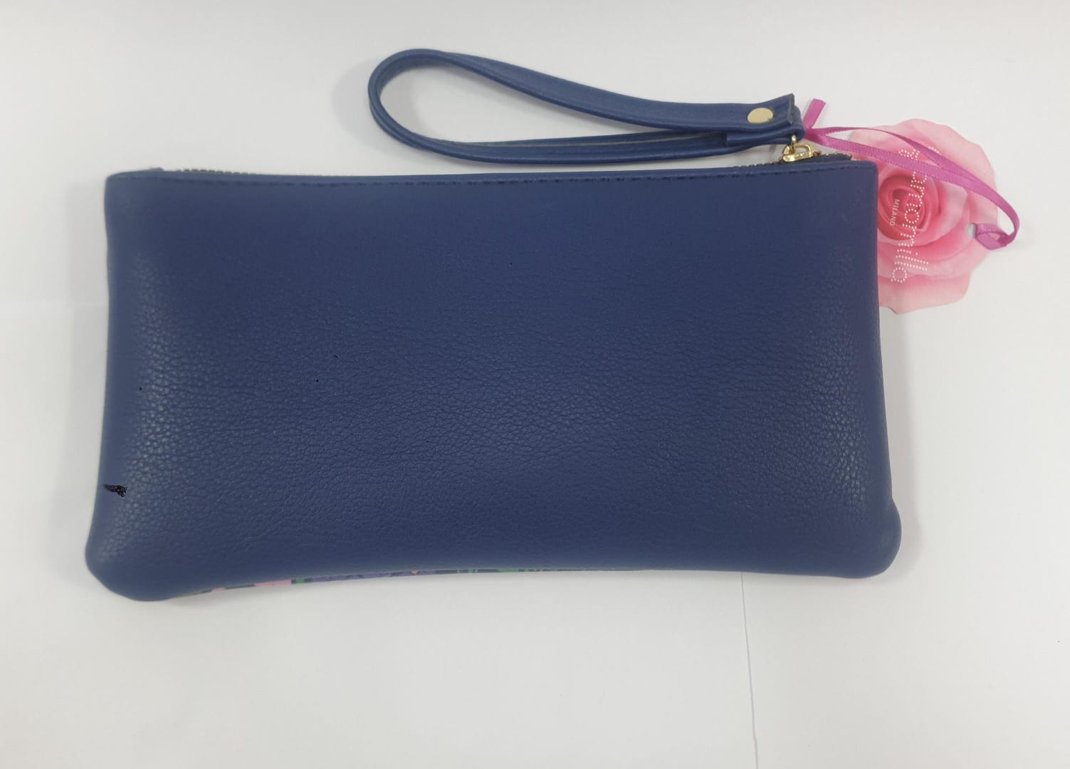 busta piatta eri piccola cosi di camomilla milano  fiori nero/ blu/ viola/ arancio