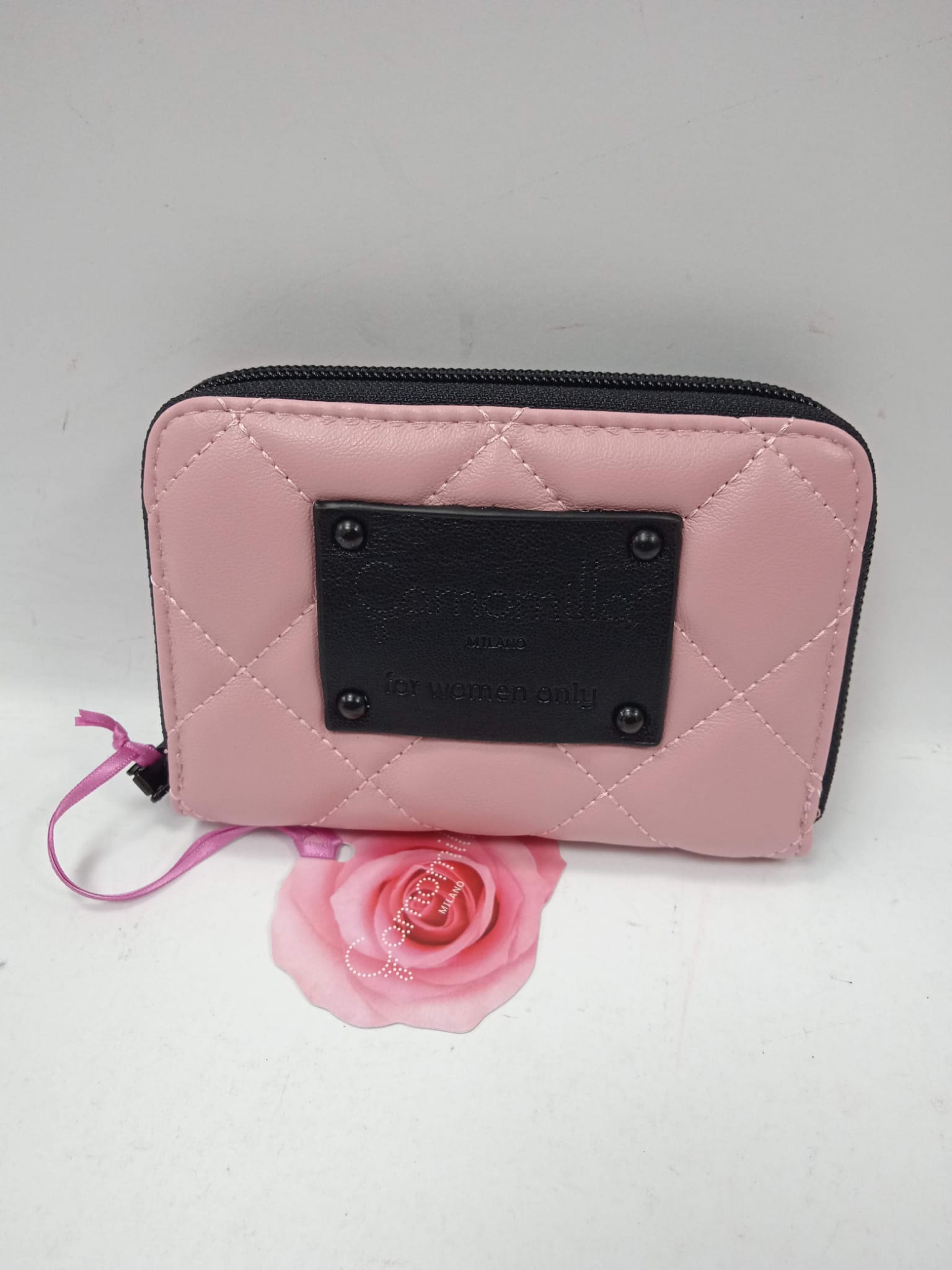 Portafoglio donna di Camomilla Milano cod. 63651 nero/ bianco/ senape/ rosa/ oro/ rosso