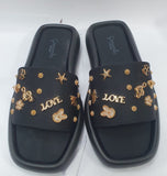 sliders music nero da donna di camomilla milano 36/37/38/39/40/41